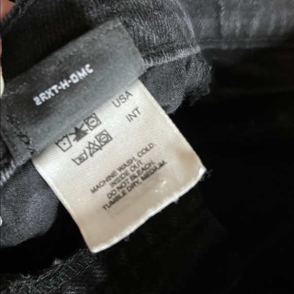 Harley-Davidson Women’s Straight Leg Black Jeans - 6 - Picture 6 of 13